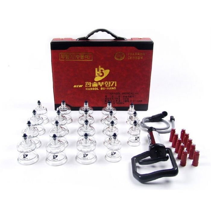 ערכת 19 כוסות רוח פוליקרבונט HANSOL קוריאה (כולל צינורית ומגנטים)