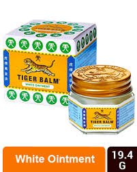 TIGER BALM - משחת טייגר באלם לבנה 19 גרם (OINT)