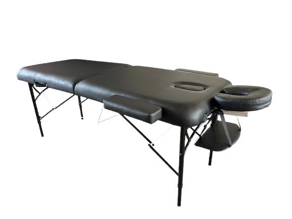 מיטת עיסוי מאלומיניום דגם שקד צבע שחור