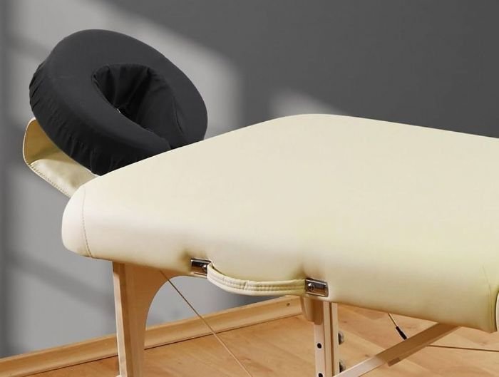 כיסוי בייגלה מבד פוליאסטר צבע שחור