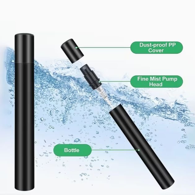 50 יחידות בקבוקי בושם ניתנים למילוי 5 מ"ל