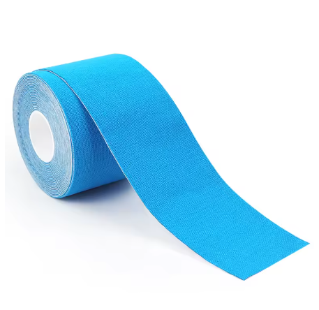 קינזיו טייפ-טייפינג-קינזיולוג- Kinesio Taping (צבע כחול) רוחב 5 ס"מ