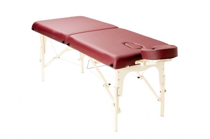 מיטת עיסוי מהודרת אמברייז Embrace רחבה 76 ס"מ (צבע בורדו)