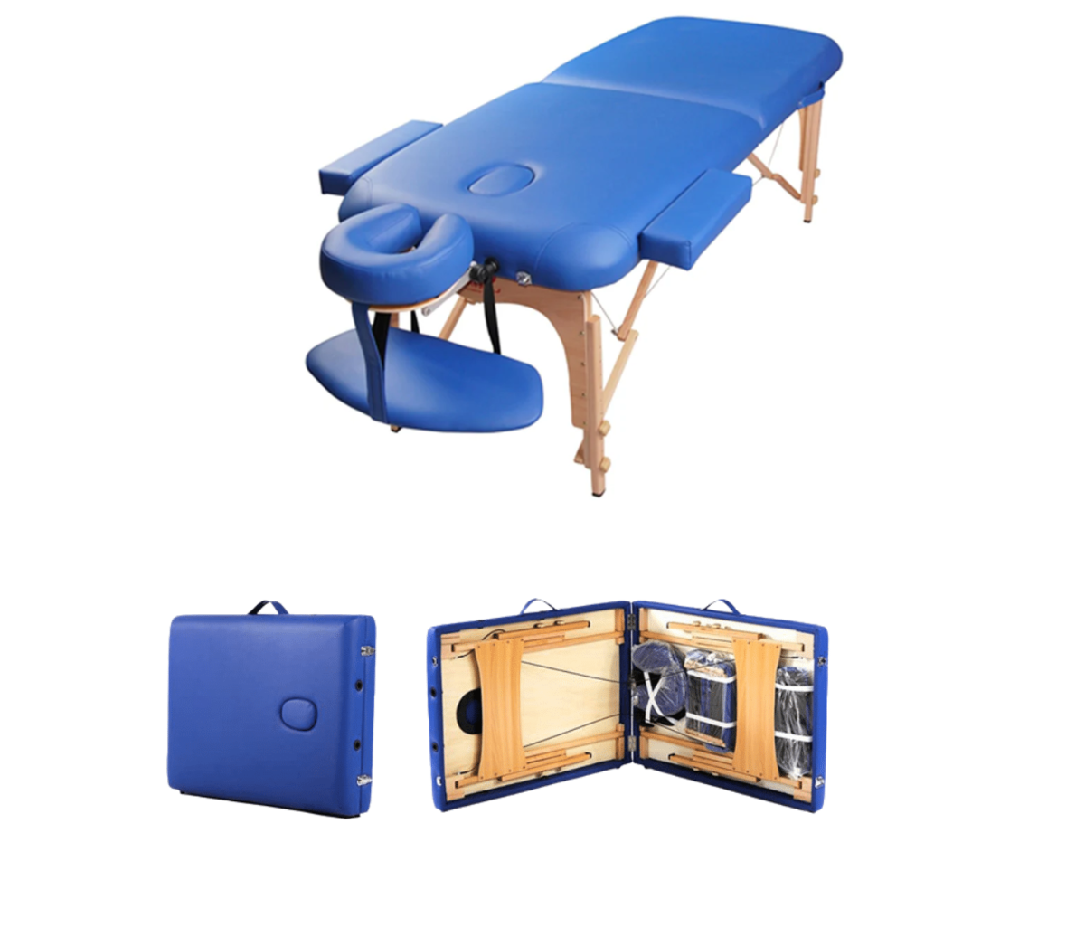 מיטת עיסוי מעץ דגם BLUE עובי 7 ס"מ – תמונה 2