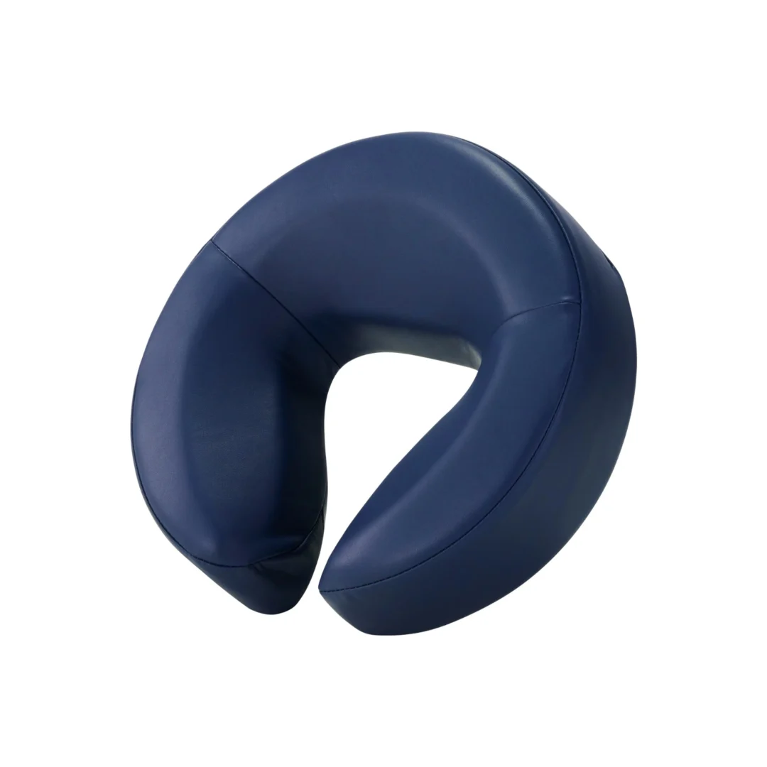 כרית בייגלה- כרית ראש מיטה גדולה, רכה ואיכותית - צבע כחול כהה-שחור