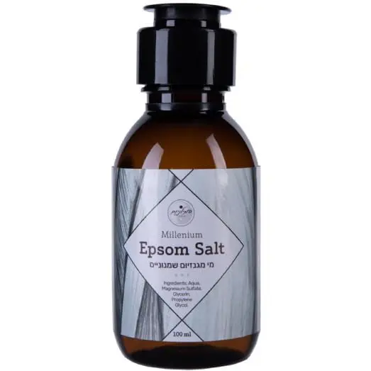 מי מגנזיום שמנוניים - מי מגנזיום 120 מ"ל - EPSOM SALT
