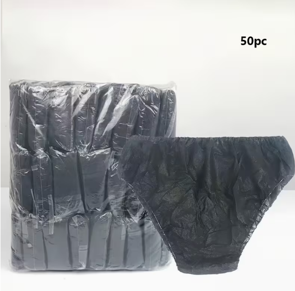 50 תחתונים ח"פ צבע שחור