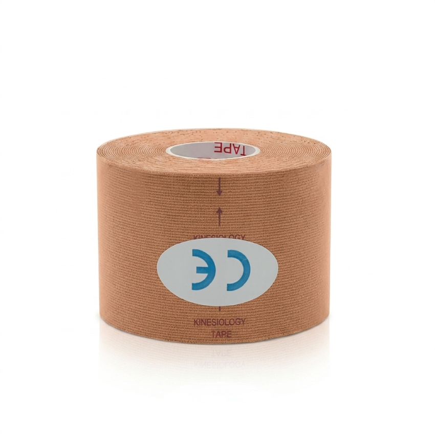 קינזיו טייפ-טייפינג-קינזיולוג- Kinesio Taping (צבע גוף) רוחב 5 ס"מ
